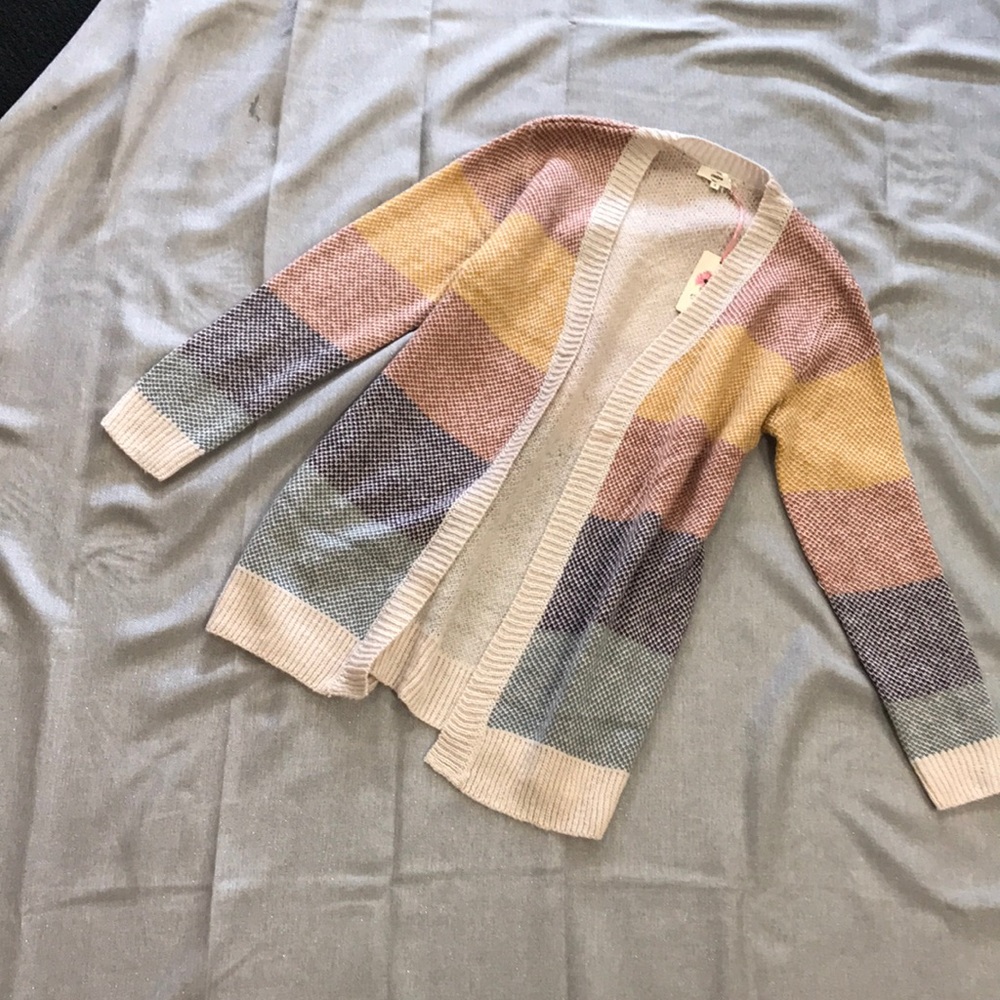 Entro Blush Multi Cardigan